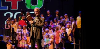 Per Olav Kaldestad var festivalforfattar under Falturiltu 2017. Foto: Kari Svanberg